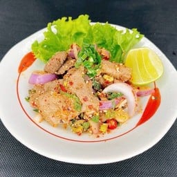ก้อยตับหวานเนื้อ