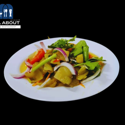 ยำเกียมฉ่าย (ผักกาดดอง)