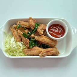 ปีกไก่ทอดเกลือ