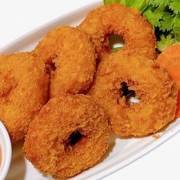 ทอดมันกุ้ง โดนัท