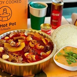 ชุดเซทหม่าล่าเนื้อ269(beef)ต้มพร้อมทาน