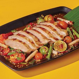 เหลาคอหมูย่าง