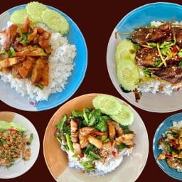 ร้านอาหารตามสั่งร้านอิ่มพุงกางประจวบ ประจวบ