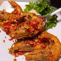 กุ้งมาร์สเมาาคั่วพริกเกลือ