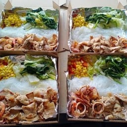 หมูกระทะย่างให้ถาด ไซส์ใหญ่ ชุดครอบครัว