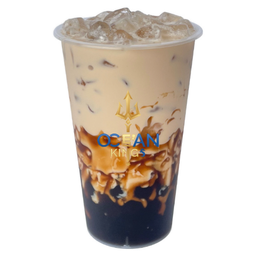 ชานมหอมไกลอู่หลงมะลิ ไข่มุกลาวา