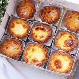 ครัวซองทาร์ตไข่ เซ็ต SET  9 ชิ้น