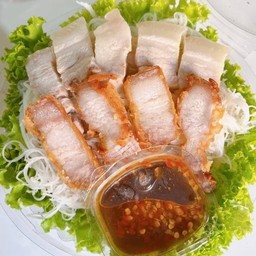 เมี่ยงหมูสามชั้นต้ม+ทอด (เล็ก)