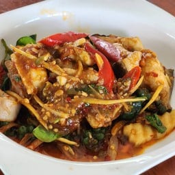 ปลาคังผัดฉ่า