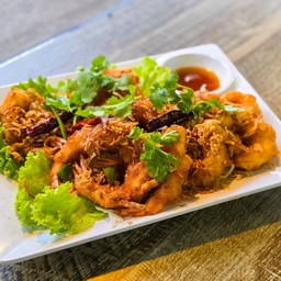 กุ้งซอสมะขาม