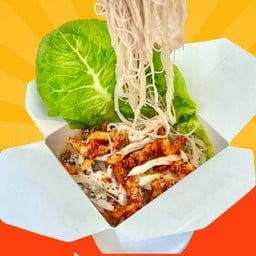 หมี่ไก่ฉีก รสลาบซี้ดด