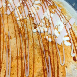 ซอสพิซซ่า+แฮม+ชีสยืด