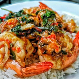 กระเพรากุ้ง