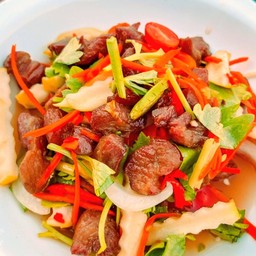 ยำหมูทอดแอปเปิ้ล