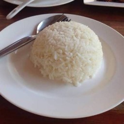 ข้าวสวย(จาน) Rice