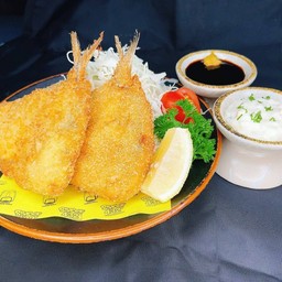 ปลาอาจิทอดเกล็ดขนมปัง 2 ตัว