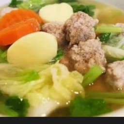 ต้มจืดเต้าหู้หมูสับ