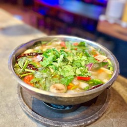 ต้มแซ่บเอ็นแก้วหมู