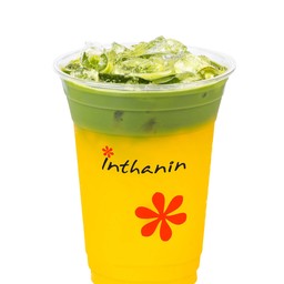 มัทฉะน้ำส้มสด