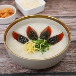 โจ๊กเปล่า ไข่เยี่ยวม้า