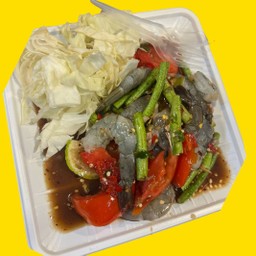 เหลากุ้งสดปลาร้านัว