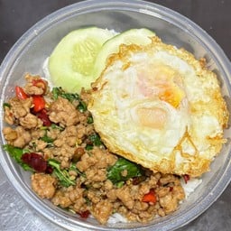 ข้าวราดกะเพราหมู
