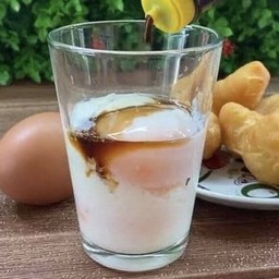 ไข่ลวก 1 ชุด (Two soft-boiled eggs)