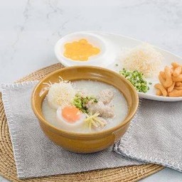 โจ๊กพิเศษ ไข่ยางมะตูม