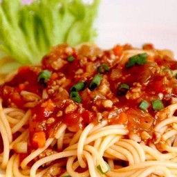 สปาเก็ตตี้ซอสแดงแรงฤทธิ์