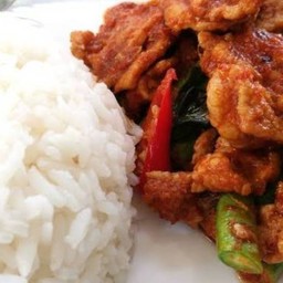 ข้าวพริกแกงหมู
