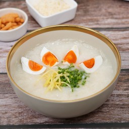 โจ๊กเปล่า ไข่เค็ม