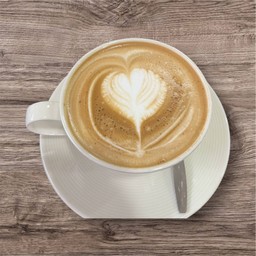 ลาเต้ร้อน