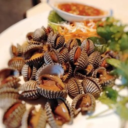 หอยแครงลวกจิ้มซีฟู้ด