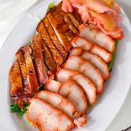 เป็ด + หมูแดง