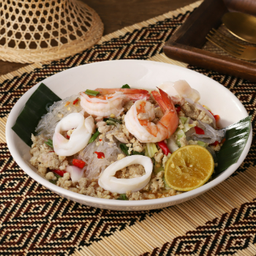 ยำวุ้นเส้นทะเลรวม - Spicy Glass Noodle Salad with Mixed Seafood
