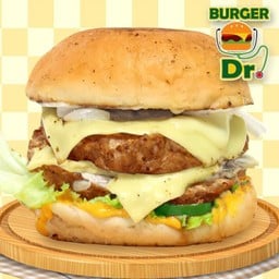 ..Double Cheeseburger (Pork) ดับเบิ้ลชีสเบอร์เกอร์หมู