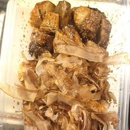 เห็ดย่างเกลือพริกไทยปลาคัตสึโอะ