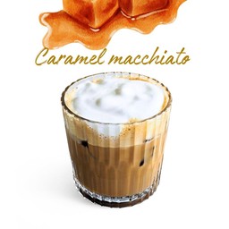 Iced Caramel Macchiato l คาราเมลมัคคิอาโต้