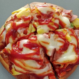 พิซซ่า ถาดเล็ก หน้าฮาวายเอวี้ยน