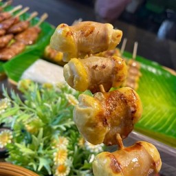 ไส้ยัดไข่ย่าง ไส้ย่าง