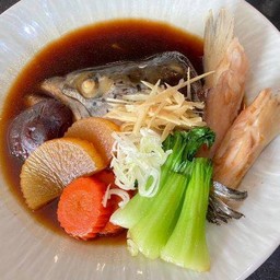 TP23 Salmon Kabutoni หัวปลาต้มซีอิ้ว