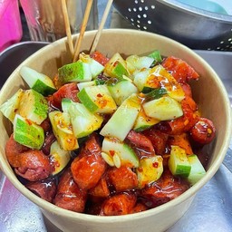 ใส้กรอกแดงทอด ชุดละ59