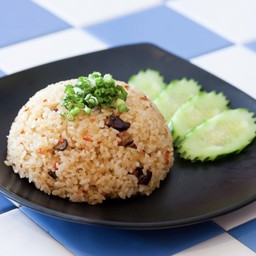 (602) ข้าวผัดกระเทียม Niniku Charhan