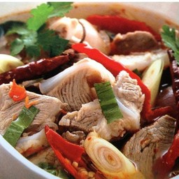 ต้มแซ่บหมูชิ้น