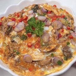 ข้าวไข่ขยี้ปลากระป๋อง