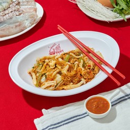 สุกี้เห็ด ชิเมจิ (มังสวิรัติ)