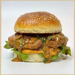 Isan Fried Chichen Burger