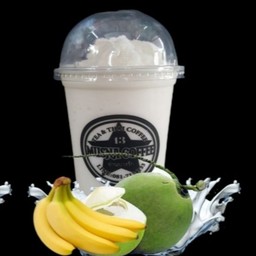 กล้วยมะพร้าวนมสดปั่น