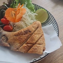 TP21 Buri Kama Shioyaki  l แก้มปลาฮามาจิย่างเกลือ