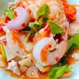 Spicy Mixed Salad (No Noodles)